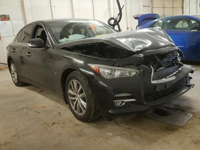 JN1BV7AR7EM702285 - 2014 INFINITI Q50 BASE Negro foto 1