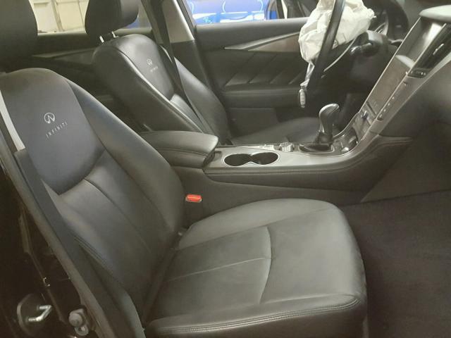 JN1BV7AR7EM702285 - 2014 INFINITI Q50 BASE Negro foto 5