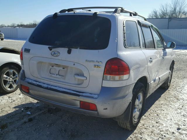 KM8SC13EX5U908562 - 2005 HYUNDAI SANTA FE G WHITE photo 4