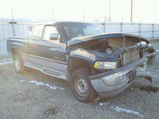 1B7HF13Z8VJ532616 - 1997 DODGE RAM 1500 GREEN photo 1