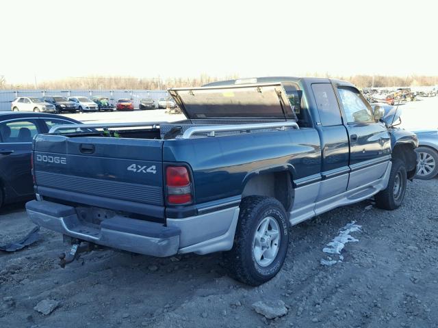 1B7HF13Z8VJ532616 - 1997 DODGE RAM 1500 GREEN photo 4