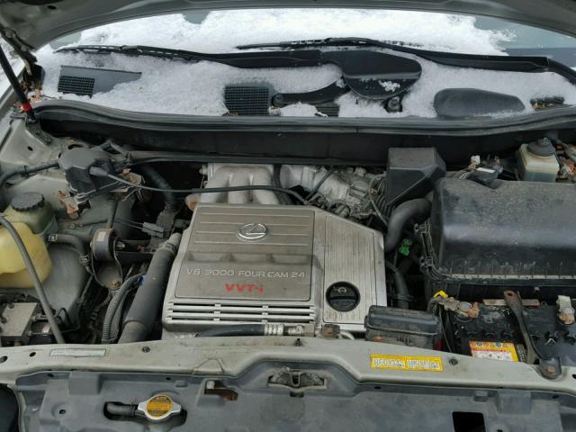 JT6HF10U3X0059992 - 1999 LEXUS RX 300 SILVER photo 7