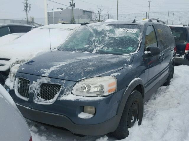 1GMDV23L85D153578 - 2005 PONTIAC MONTANA SV GRAY photo 2