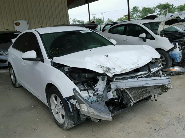 1G1PC5SB3D7133939 - 2013 CHEVROLET CRUZE LT WHITE photo 1