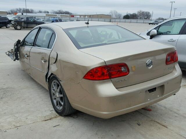 1G4HD57296U140279 - 2006 BUICK LUCERNE CX TAN photo 3