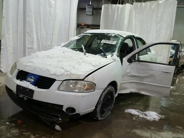 3N1CB51D56L565087 - 2006 NISSAN SENTRA 1.8 WHITE photo 2