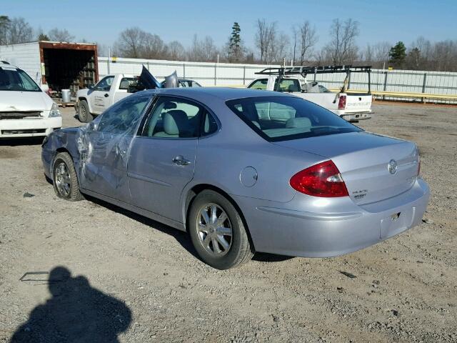 2G4WD532151249553 - 2005 BUICK LACROSSE C SILVER photo 3