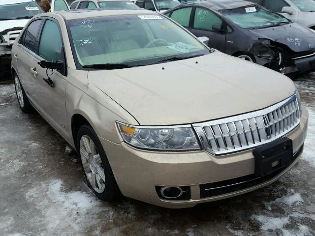 3LNHM26T67R638117 - 2007 LINCOLN MKZ BEIGE photo 1