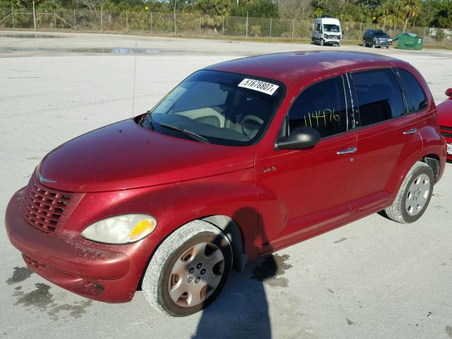 3C4FY58BX5T630379 - 2005 CHRYSLER PT CRUISER BURGUNDY photo 2