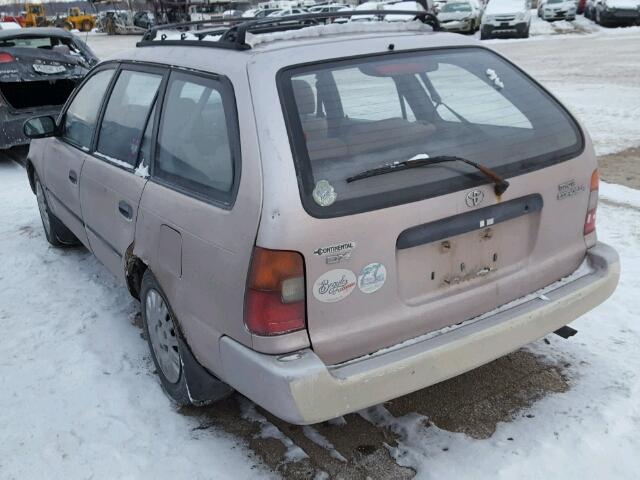 JT2EB02E4T0113987 - 1996 TOYOTA COROLLA BA TAN photo 3