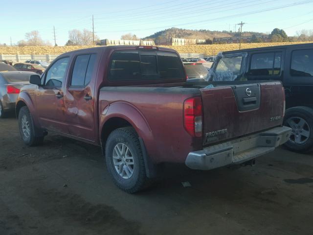 1N6AD0EV6FN749990 - 2015 NISSAN FRONTIER S RED photo 3