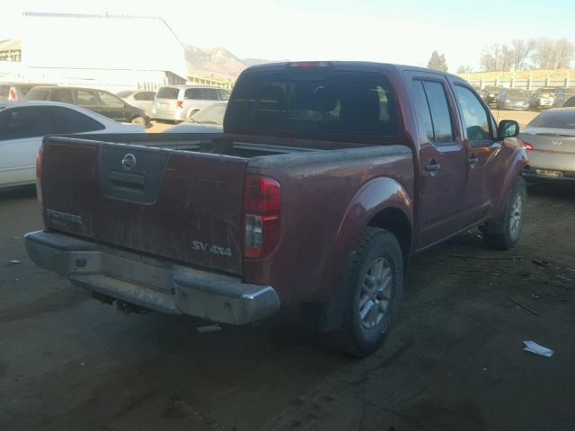 1N6AD0EV6FN749990 - 2015 NISSAN FRONTIER S RED photo 4