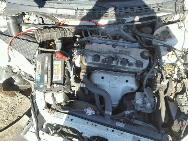 1HGCG55692A078181 - 2002 HONDA ACCORD EX WHITE photo 7