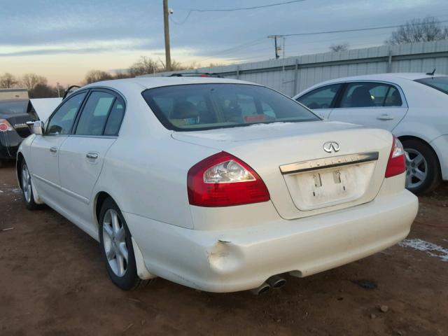 JNKBF01AX2M008583 - 2002 INFINITI Q45 WHITE photo 3