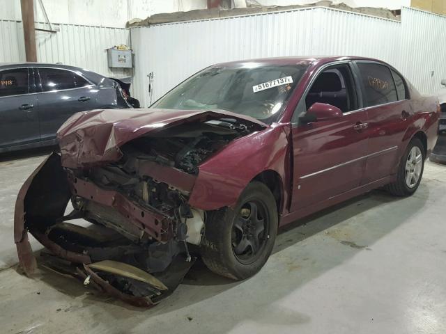 1G1ZT51F76F183264 - 2006 CHEVROLET MALIBU LT PURPLE photo 2
