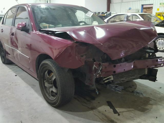 1G1ZT51F76F183264 - 2006 CHEVROLET MALIBU LT PURPLE photo 9