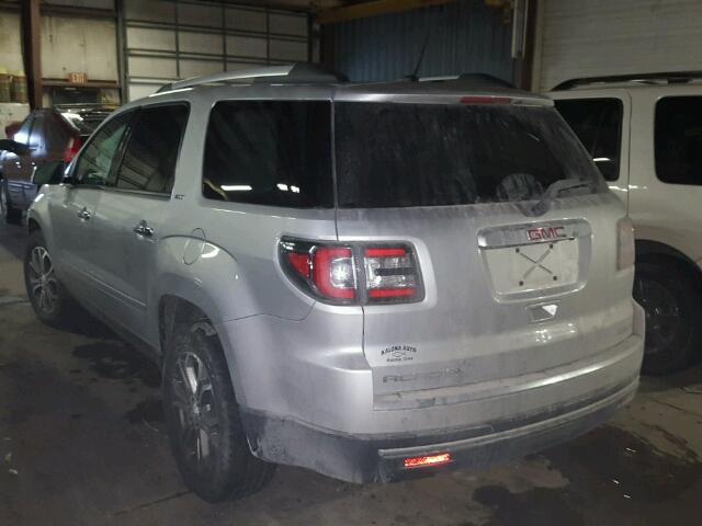 1GKKVRKD0EJ121213 - 2014 GMC ACADIA SLT Gümüş foto 3