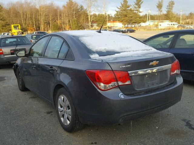 1G1PA5SH9D7212526 - 2013 CHEVROLET CRUZE LS GRAY photo 3