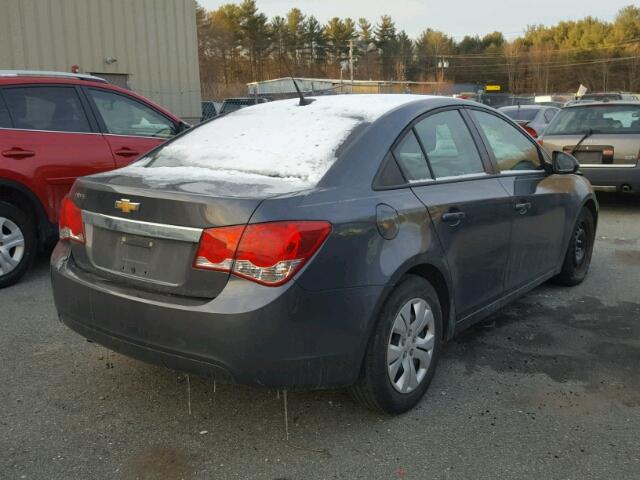 1G1PA5SH9D7212526 - 2013 CHEVROLET CRUZE LS GRAY photo 4