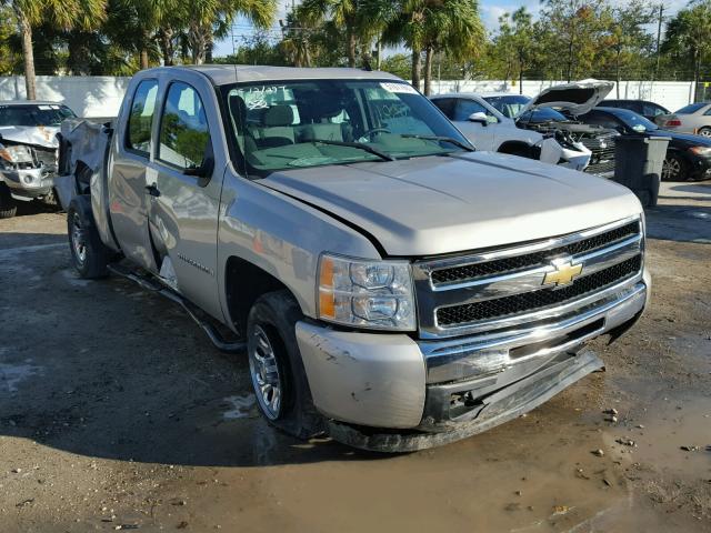 1GCEC19X79Z225088 - 2009 CHEVROLET SILVERADO TAN photo 1