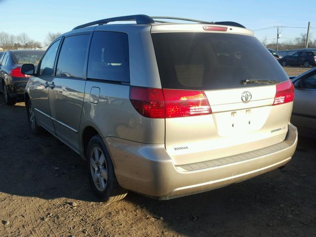 5TDZA23C55S244916 - 2005 TOYOTA SIENNA CE GOLD photo 3