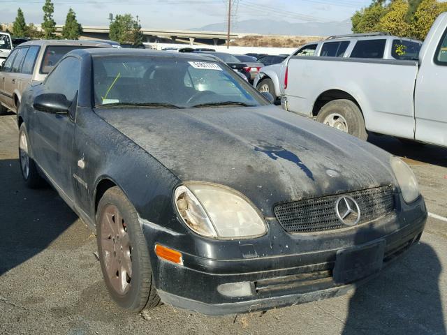 WDBKK47FXYF162441 - 2000 MERCEDES-BENZ SLK 230 KO BLACK photo 1