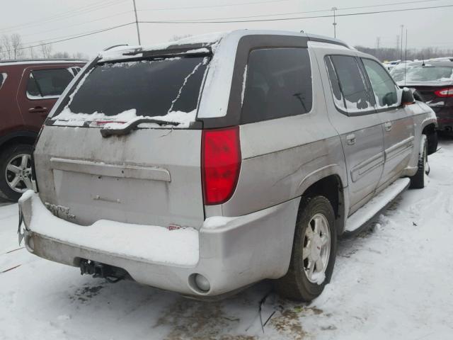 1GKET12PX46214787 - 2004 GMC ENVOY XUV SILVER photo 4