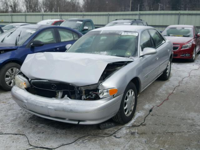 2G4WS52J411224395 - 2001 BUICK CENTURY CU SILVER photo 2