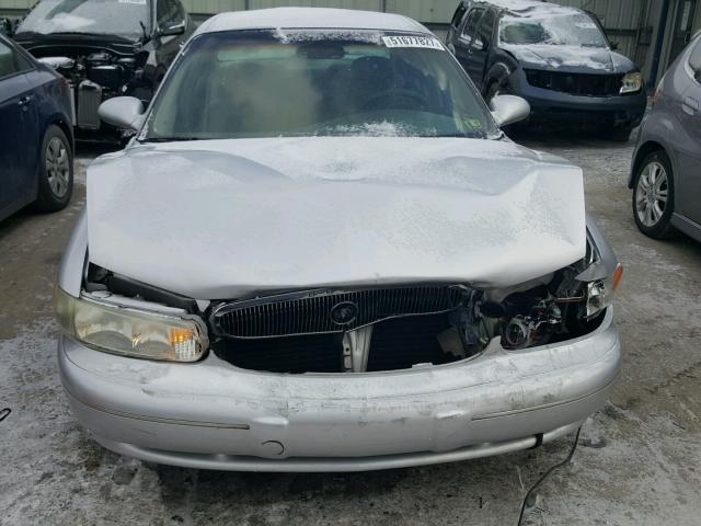 2G4WS52J411224395 - 2001 BUICK CENTURY CU SILVER photo 9