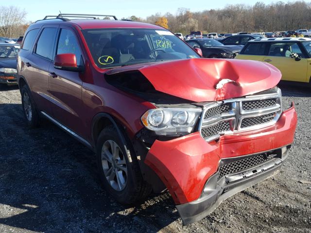 1D4SE4GT6BC597659 - 2011 DODGE DURANGO CR RED photo 1