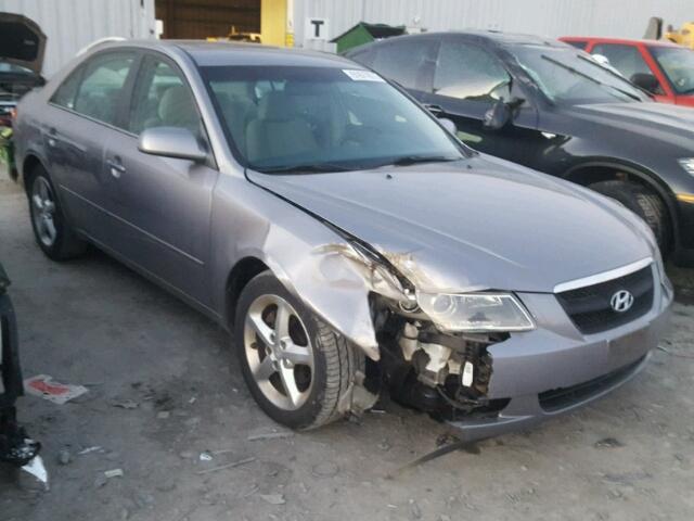 5NPEU46F58H338313 - 2008 HYUNDAI SONATA SE SILVER photo 1