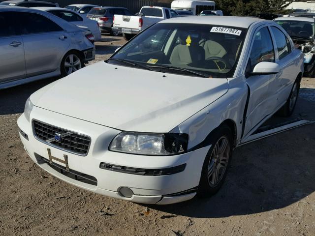 YV1RS592162539561 - 2006 VOLVO S60 2.5T WHITE photo 2