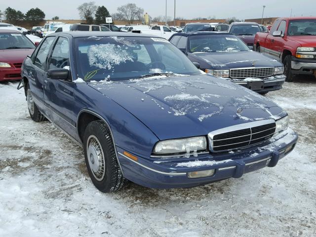 2G4WB54L9P1434241 - 1993 BUICK REGAL CUST BLUE photo 1