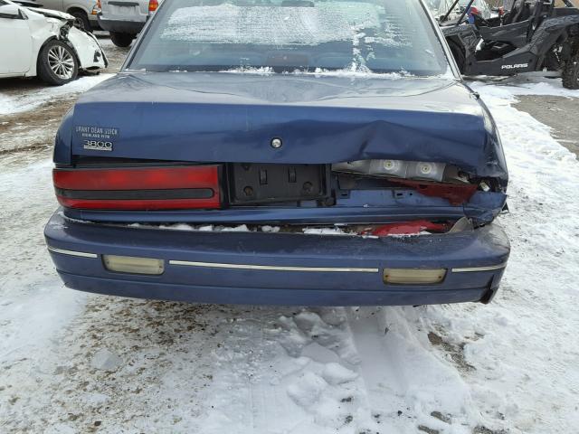 2G4WB54L9P1434241 - 1993 BUICK REGAL CUST BLUE photo 9