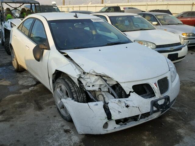 1G2ZH57N894149703 - 2009 PONTIAC G6 GT WHITE photo 1