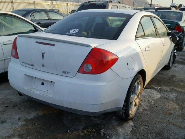 1G2ZH57N894149703 - 2009 PONTIAC G6 GT WHITE photo 4