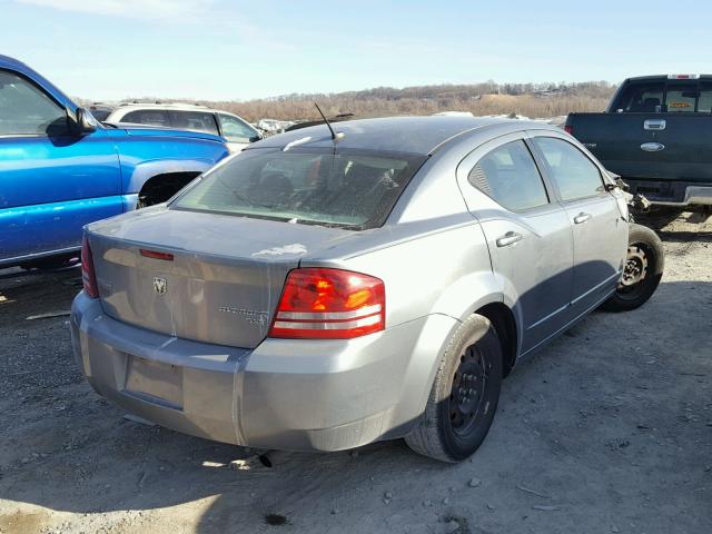 1B3LC46B39N565199 - 2009 DODGE AVENGER SE BLUE photo 4