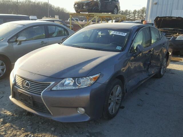 JTHBK1GG1F2188695 - 2015 LEXUS ES 350 GRAY photo 2