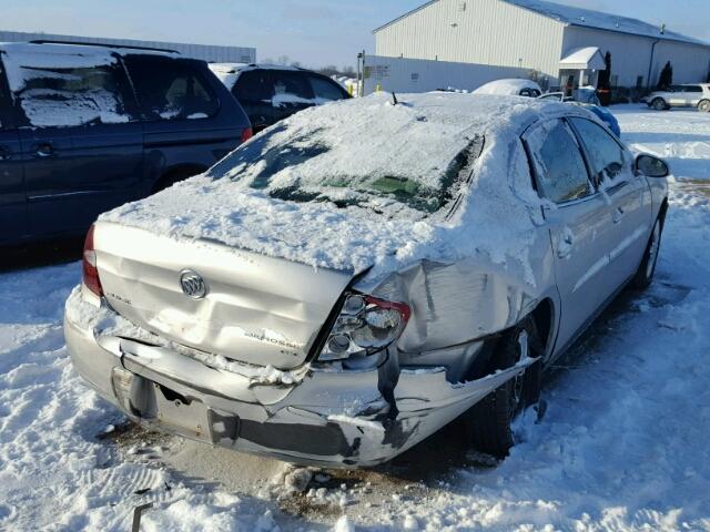 2G4WC582X61178348 - 2006 BUICK LACROSSE C SILVER photo 4