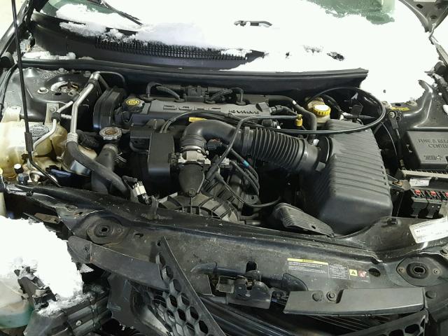 1B3EL46X54N275642 - 2004 DODGE STRATUS SX BLACK photo 7