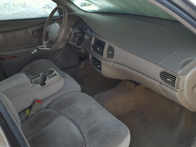 2G4WS52J821262360 - 2002 BUICK CENTURY CU TAN photo 5