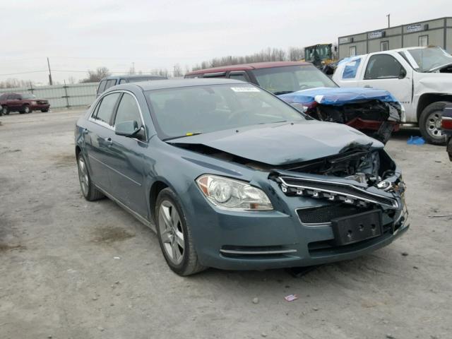 1G1ZH57B994197477 - 2009 CHEVROLET MALIBU 1LT GREEN photo 1