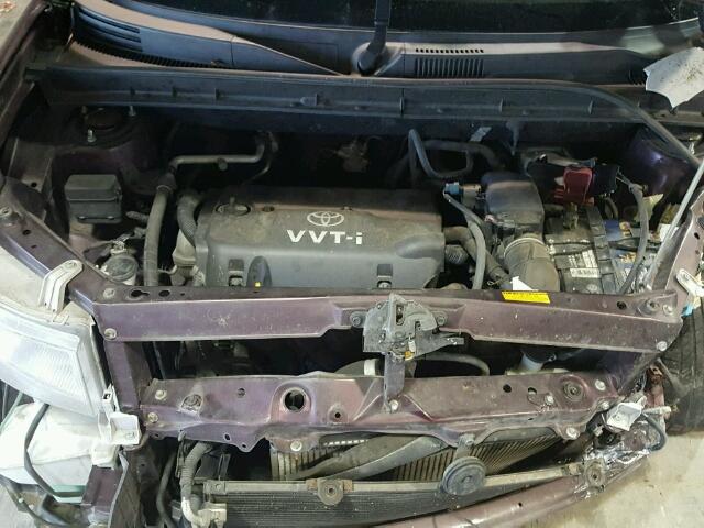 JTLKT334054019166 - 2005 TOYOTA SCION XB 勃艮第红 照片 7