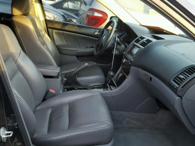 1HGCM66805A077925 - 2005 HONDA ACCORD EX GRAY photo 5