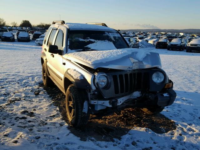 1J4GL38K25W632980 - 2005 JEEP LIBERTY RE GRAY photo 1