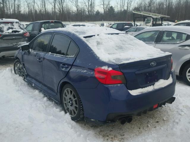 JF1VA1L60G9826609 - 2016 SUBARU WRX LIMITE BLUE photo 3