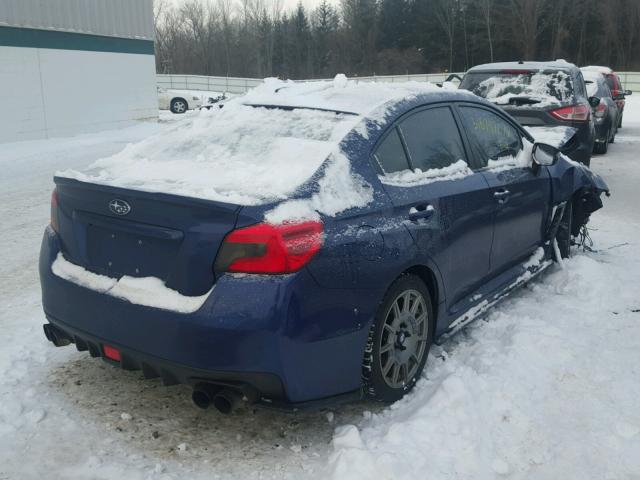 JF1VA1L60G9826609 - 2016 SUBARU WRX LIMITE BLUE photo 4