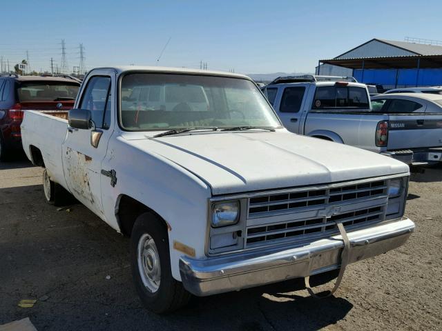 1GCEC14H6GS178982 - 1986 CHEVROLET C10 WHITE photo 1