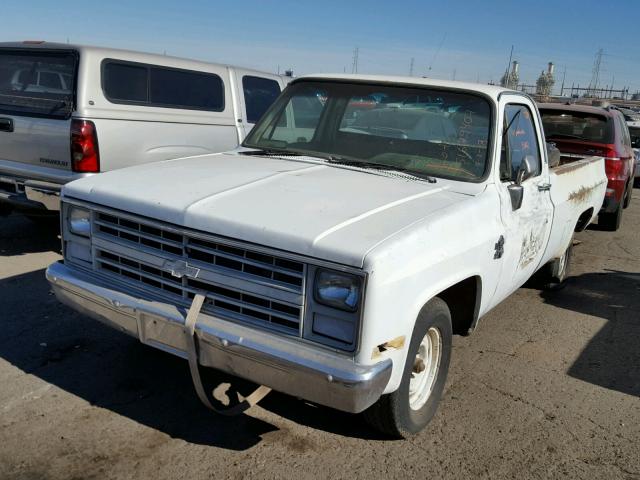 1GCEC14H6GS178982 - 1986 CHEVROLET C10 WHITE photo 2