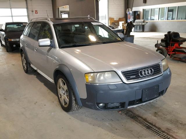 WA1YD64B82N136222 - 2002 AUDI ALLROAD GRAY photo 1